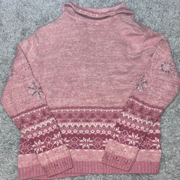 Pink Snowflake Cardigan - Picture 4 of 4